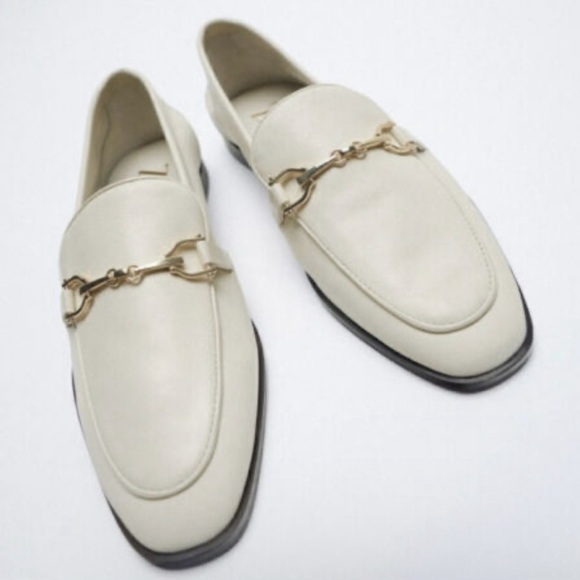 Zara Shoes - ZARA LEATHER LOAFER FLAT 9